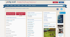 Desktop Screenshot of poetrynook.com